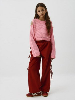 Брюки с завязками по бокам для девочек, арт. 12362