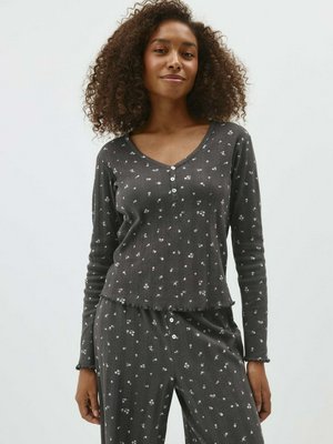 Домашний лонгслив с принтом, арт. 12374