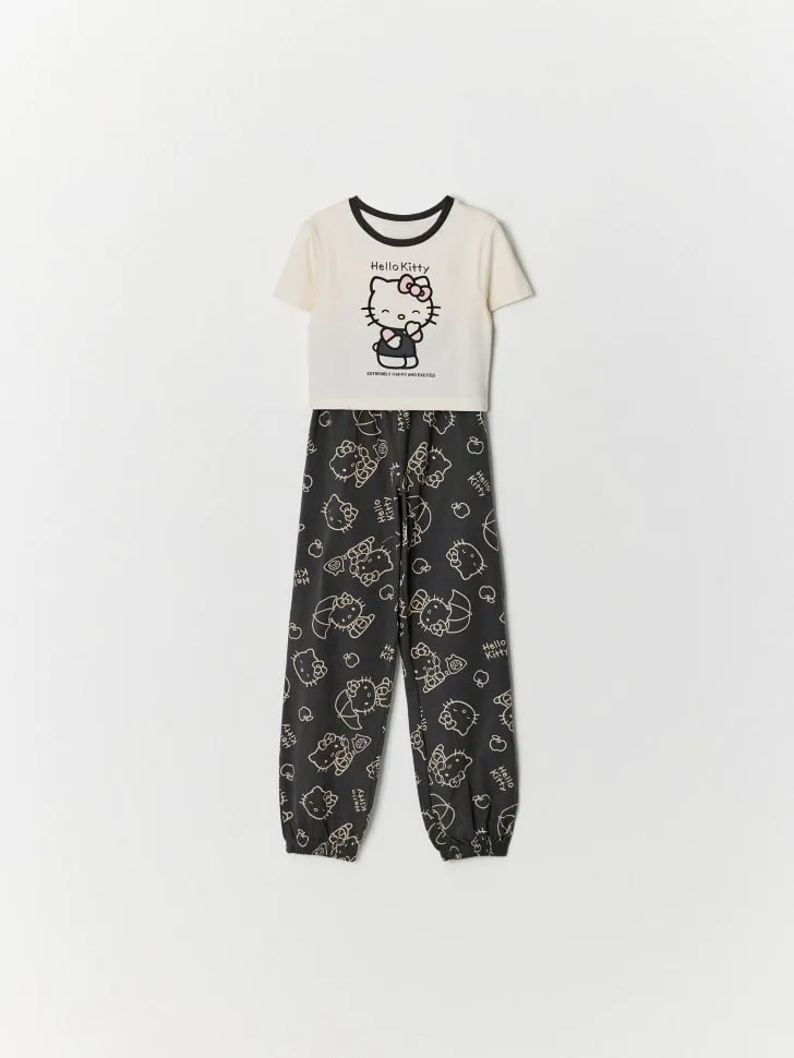 Пижама Hello Kitty для девочек, арт. 12398