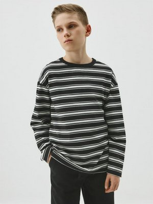 Базовый лонгслив в полоску детский, арт. 12405