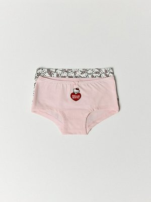 Набор из 2 трусов-шортиков с принтом Hello Kitty для девочек, арт. 12408