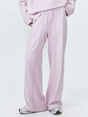 Свободные брюки с декоративными швами, арт. 12425