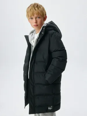 Зимний стеганый пуховик для мальчиков, арт. 12431