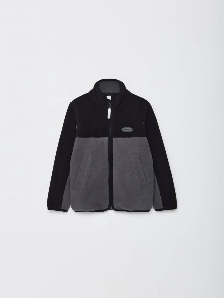 Флисовая толстовка для мальчиков, разноцветный, арт. 12432