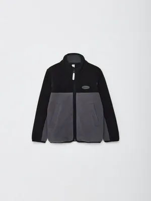 Флисовая толстовка для мальчиков, разноцветный, арт. 12432