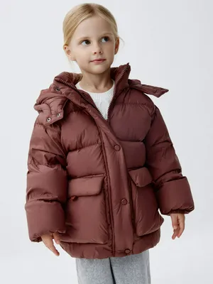 Зимний пуховик для девочек, арт. 12435