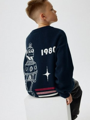 Вязаный джемпер для мальчиков SELA x Союзмультфильм, арт. 12443