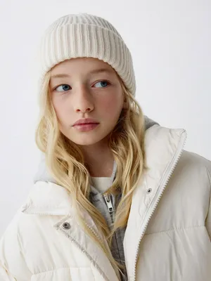 Шапка из смесовой шерсти для девочек, арт. 12451