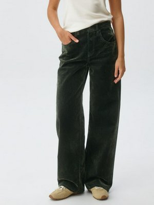 Джинсы Loose straight с флоковым покрытием, арт. 12457