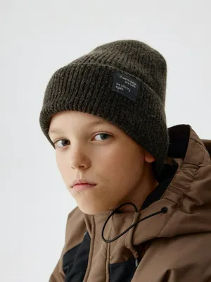 Детская шапка с шерстью, арт. 12468