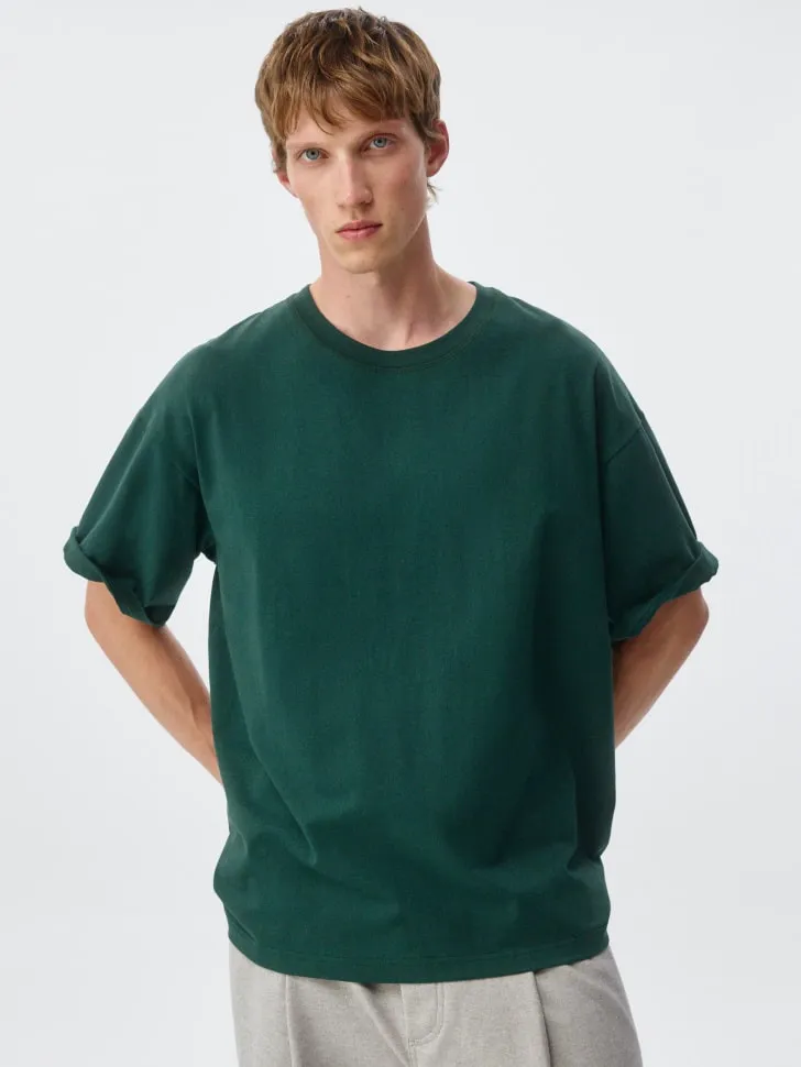Базовая футболка MAX OVERSIZE FIT, зеленый, арт. 12474