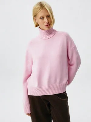 Джемпер оверсайз с содержанием шерсти, арт. 12475