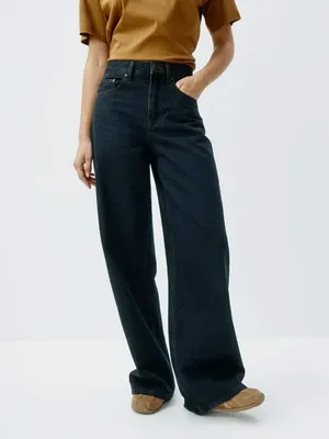 Джинсы Boyfriend, синий, арт. 12483