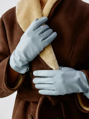 Перчатки из натуральной кожи, арт. 12590