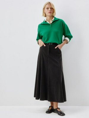 Вельветовая юбка макси, арт. 12591