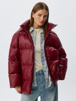 Дутая куртка с натуральным наполнителем из пуха, арт. 12625