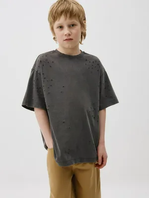 Футболка оверсайз в стиле гранж, арт. 12701