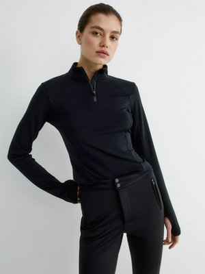 Утепленный термо-лонгслив на молнии, арт. 12730