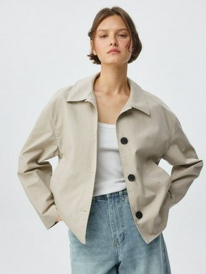 Укороченный плащ из хлопка, арт. 12736