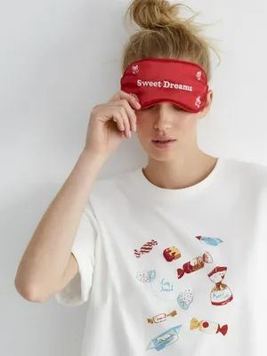 Сатиновая маска для сна, арт. 12740