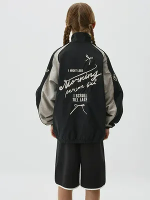 Ветровка из нейлона для девочек, арт. 12774