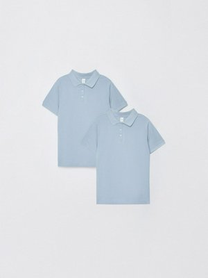 Набор из 2 базовых футболок поло, арт. 12787