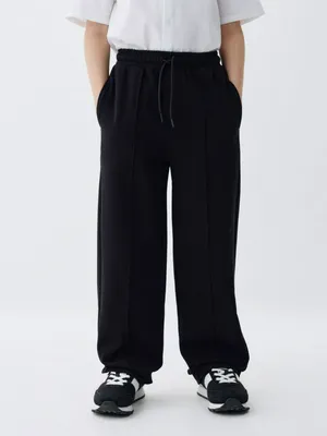 Прямые брюки на резинке для мальчиков, арт. 12796