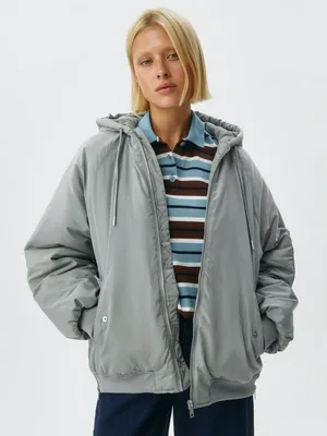 Базовый утепленный бомбер, арт. 12799