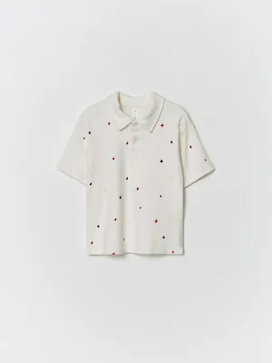 Поло для мальчиков с принтом, арт. 12804