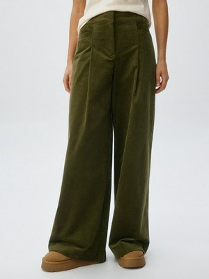 Широкие брюки из вельвета, арт. 12823