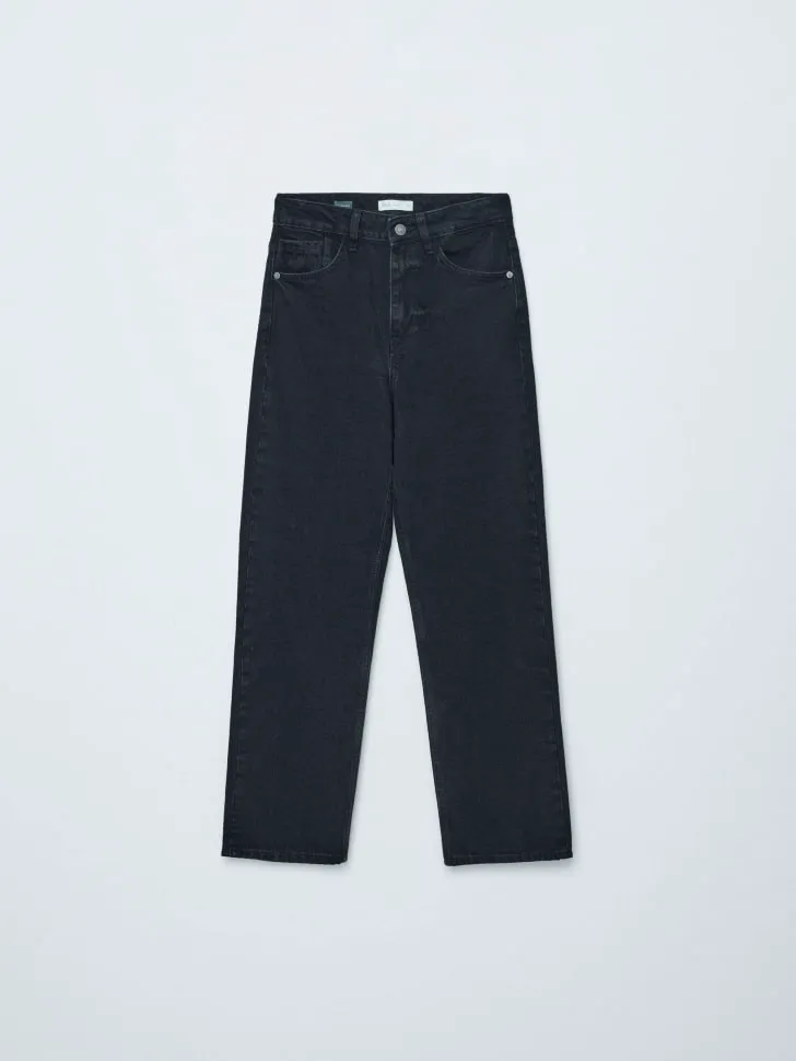 Джинсы STRAIGHT FIT, черный, арт. 12824
