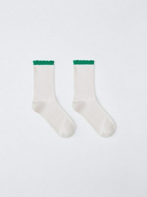 Носки с фигурной окантовкой, арт. 12825