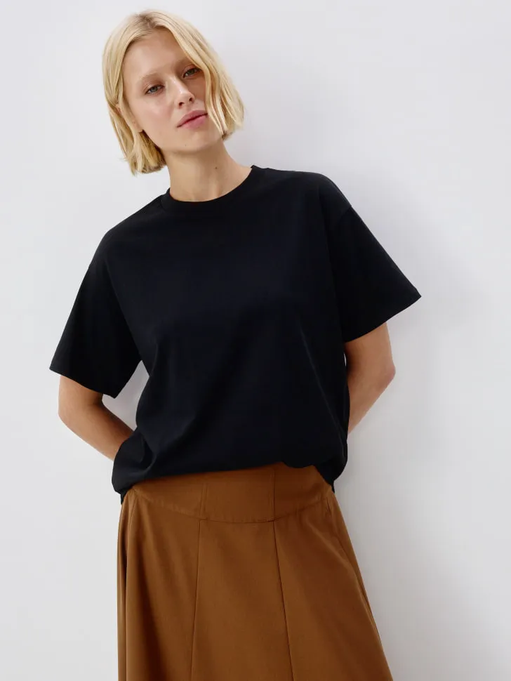 Футболка KATE OVERSIZE FIT, черный, арт. 12830