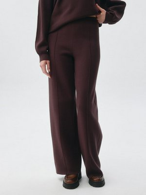 Вязаные брюки с декоративными швами, арт. 12838