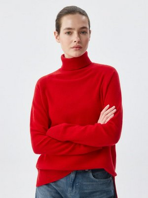 Вязаная водолазка из шерсти, арт. 12858