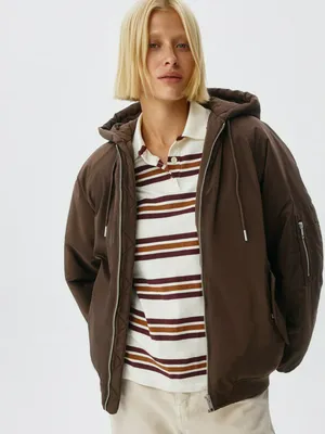 Утепленный бомбер, арт. 12870