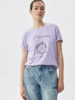 Футболка с принтом, арт. 12872