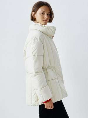 Стеганая куртка с высоким воротником, арт. 12874