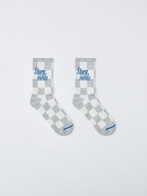 Длинные вязаные носки, арт. 12879