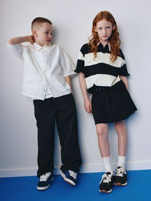 Школьная рубашка с коротким рукавом для мальчиков, арт. 12904