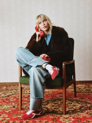 Джинсы Loose Straight с подворотом, арт. 12916