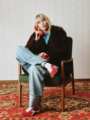 Джинсы Loose Straight с подворотом, арт. 12916