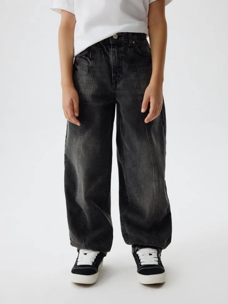 Джинсы BAGGY для мальчиков, серый, арт. 12936