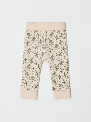 Трикотажные брюки с принтом для малышей, арт. 12942