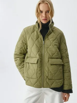 Стеганая куртка оверсайз, арт. 13003