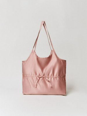 Сумка-шоппер из сатина с бантиком, арт. 13006