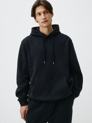 Худи REGULAR FIT из футера, черный, арт. N/A