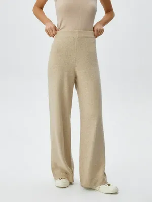 Вязаные брюки с ангорой, арт. 13071