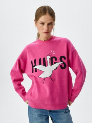 Вязаный джемпер с жаккардовым принтом, арт. 13072