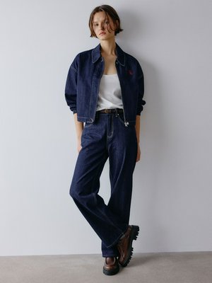 Джинсы Loose straight, синий, арт. Не указан